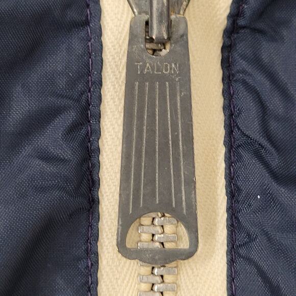 Vintage 50s Champion Montclair State College Jacket XL 25x26 Blue Windbreaker - Picture 13 of 16